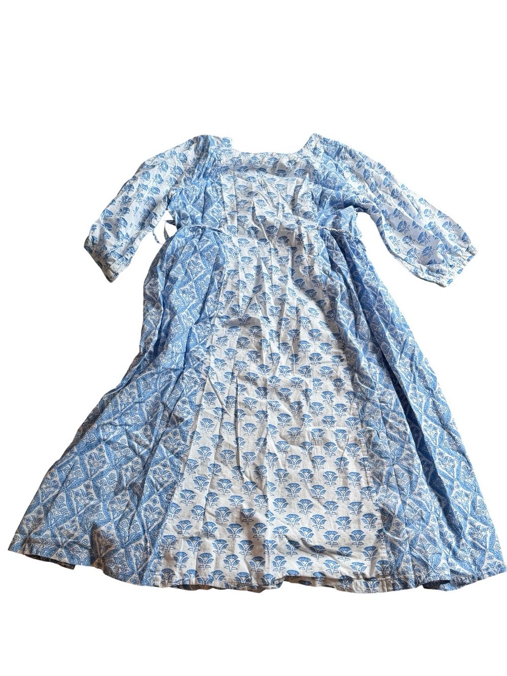 April Cornell Indigo Mori Midi Dress - Picture 6 of 6